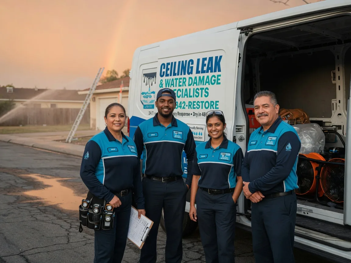 Ceiling Leak Cleanup company in Richmond, ME
